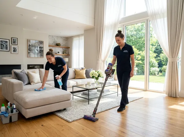 Vệ sinh nhà cửa - Công ty vệ sinh công nghiệp Hòa Mỹ